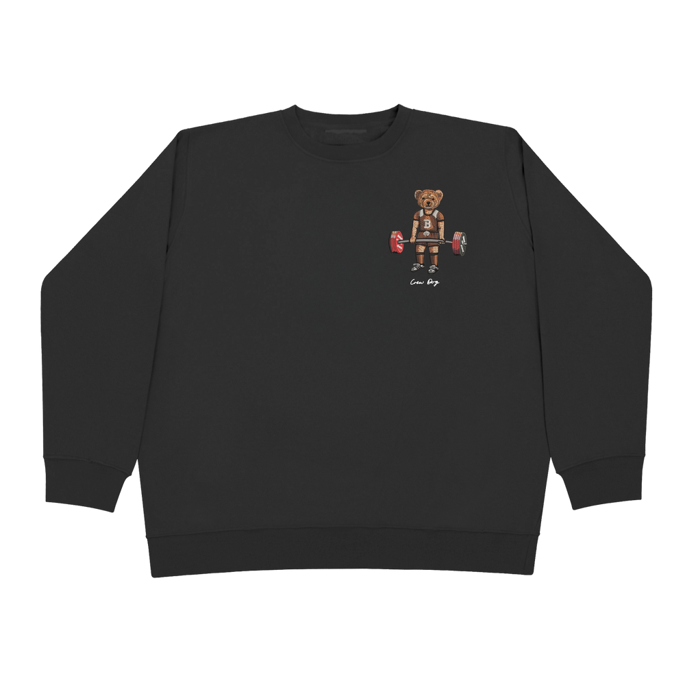 Brown Deadlifting Crewneck