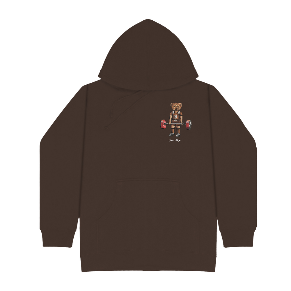 
                      
                        Brown Deadlifting Hoodie
                      
                    
