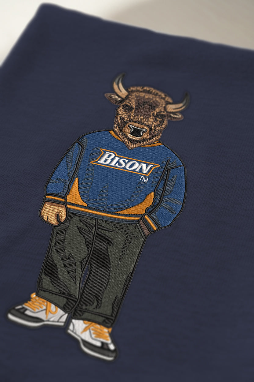 Bucknell Sweater Embroidered Crewneck