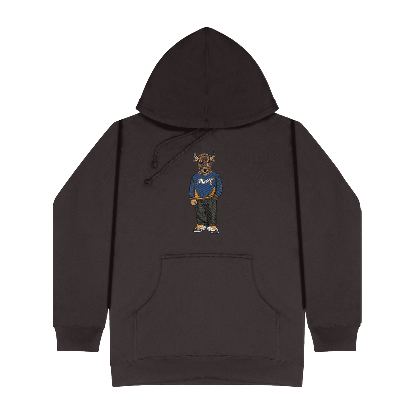 Bucknell Sweater Embroidered Hoodie