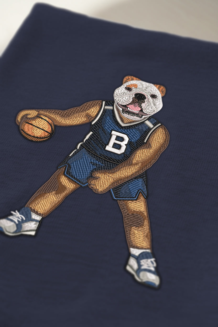 Butler Basketball Embroidered Crewneck