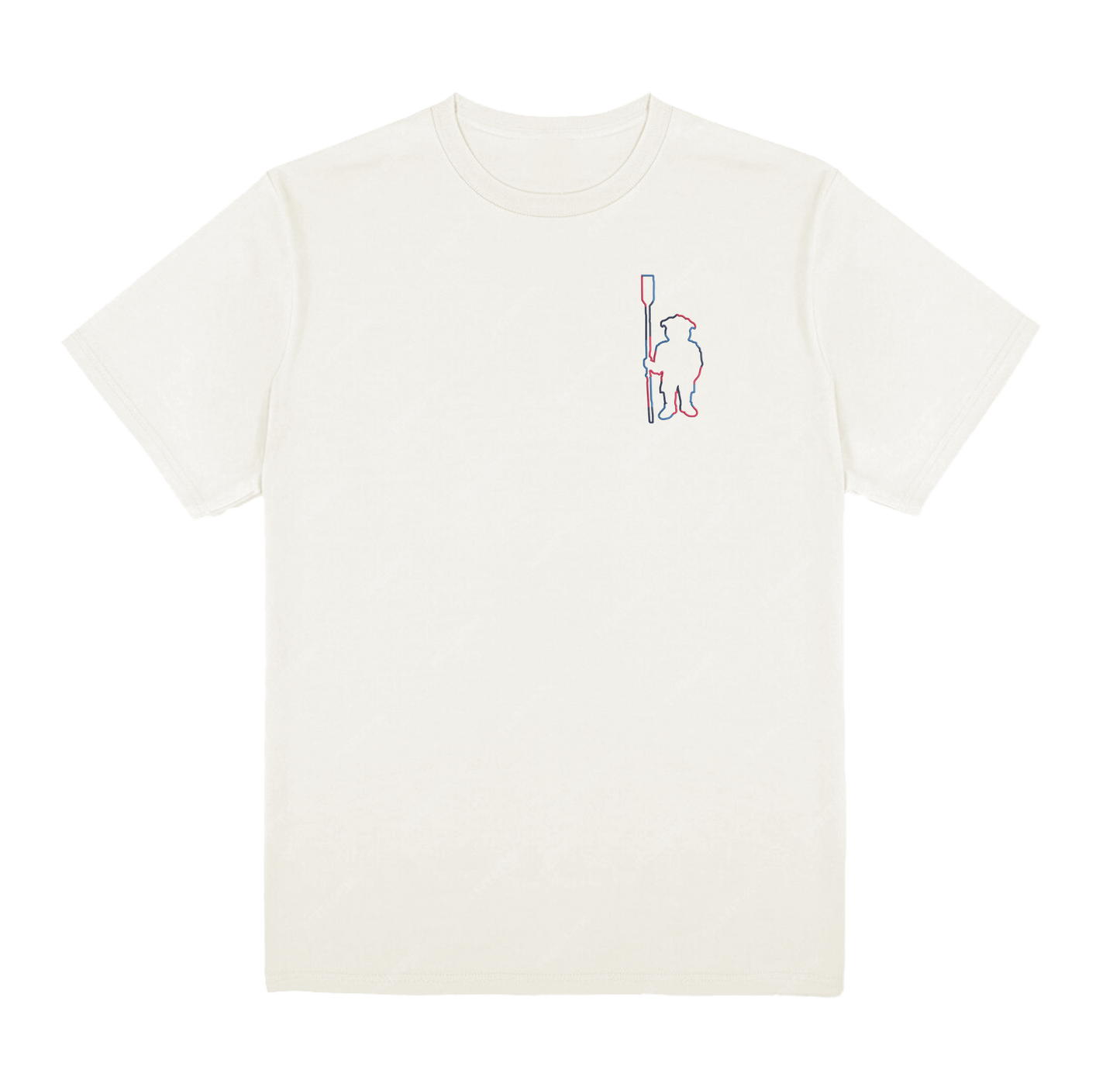 CD Multicolored Embroidered Tee