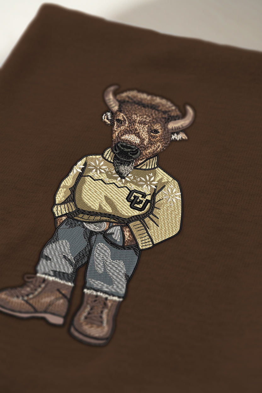 CU Boulder Original Embroidered Hoodie