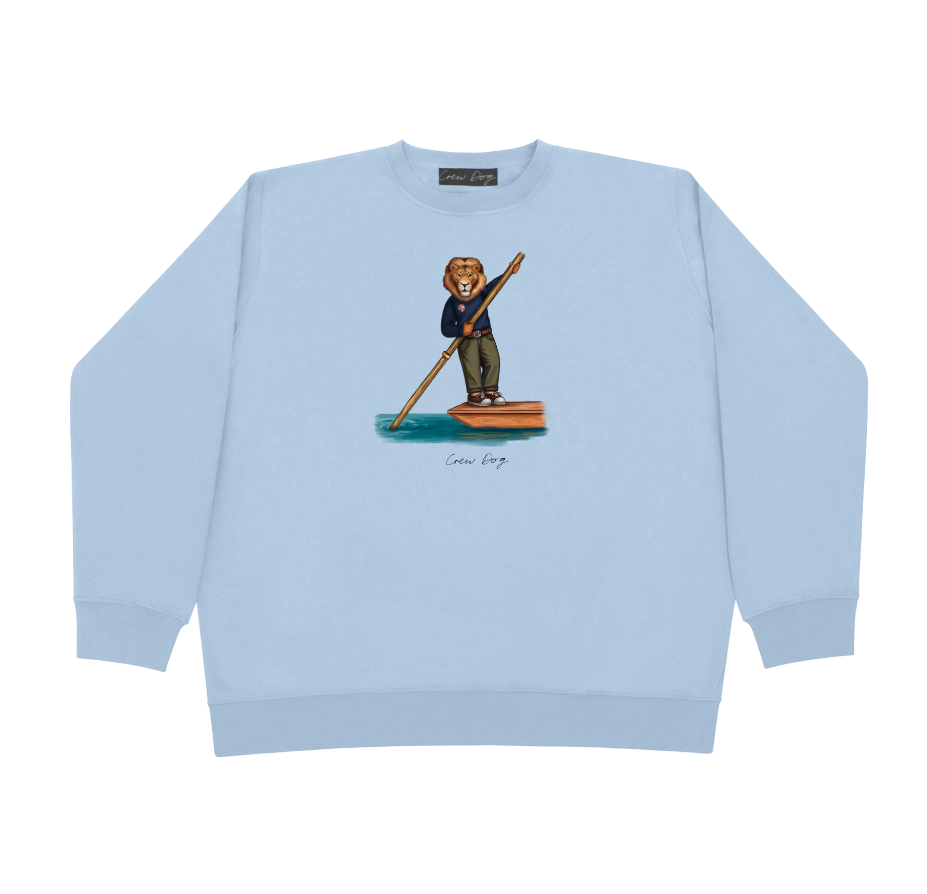 Light Blue / Center / S