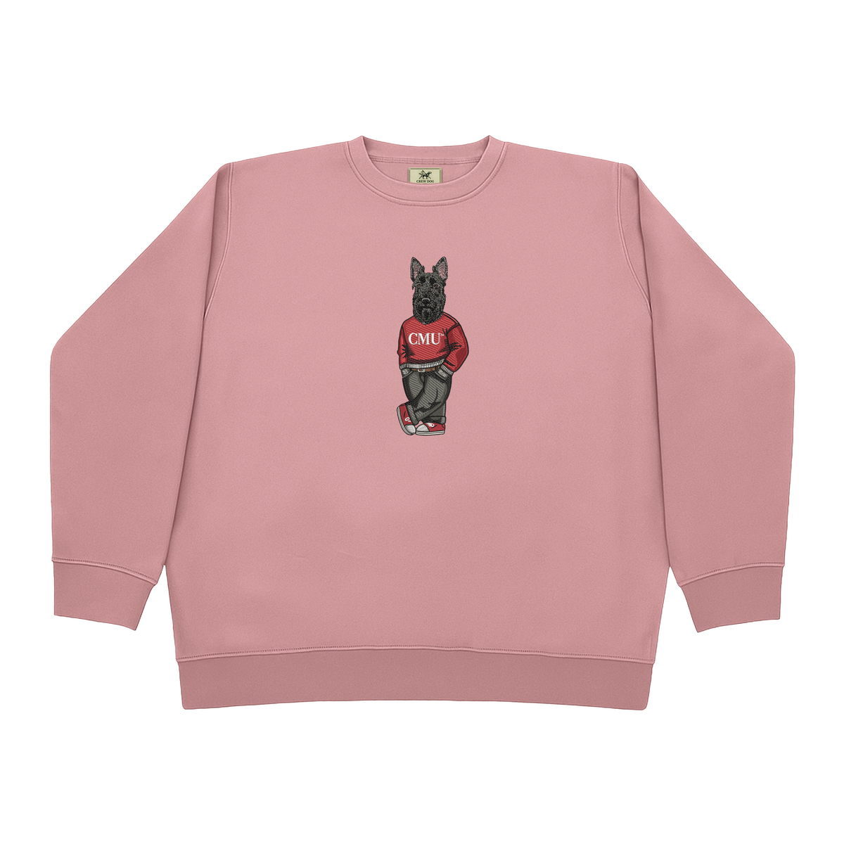 Carnegie Mellon Pink Crewneck