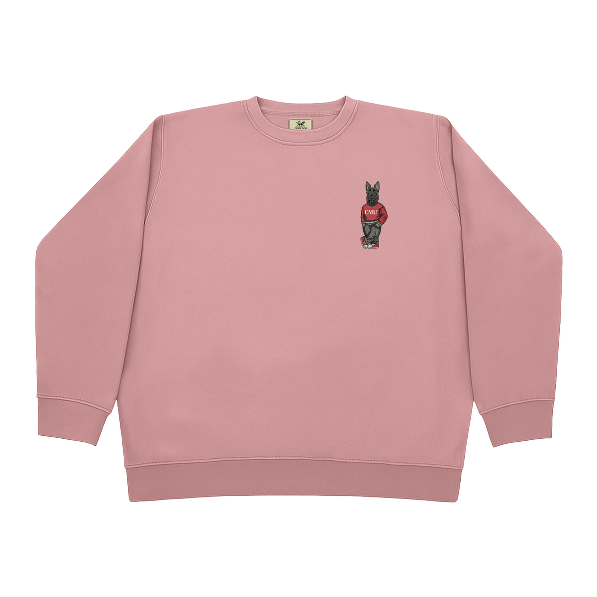 Carnegie Mellon Pink Crewneck