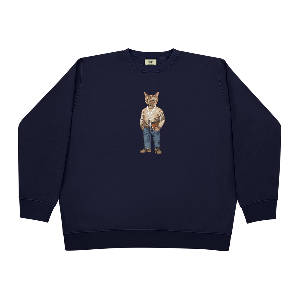 
                      
                        Cat Doctor Embroidered Crewneck
                      
                    