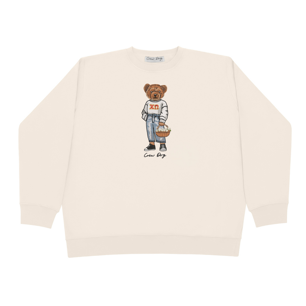 
                      
                        XΩ Flowers Crewneck
                      
                    