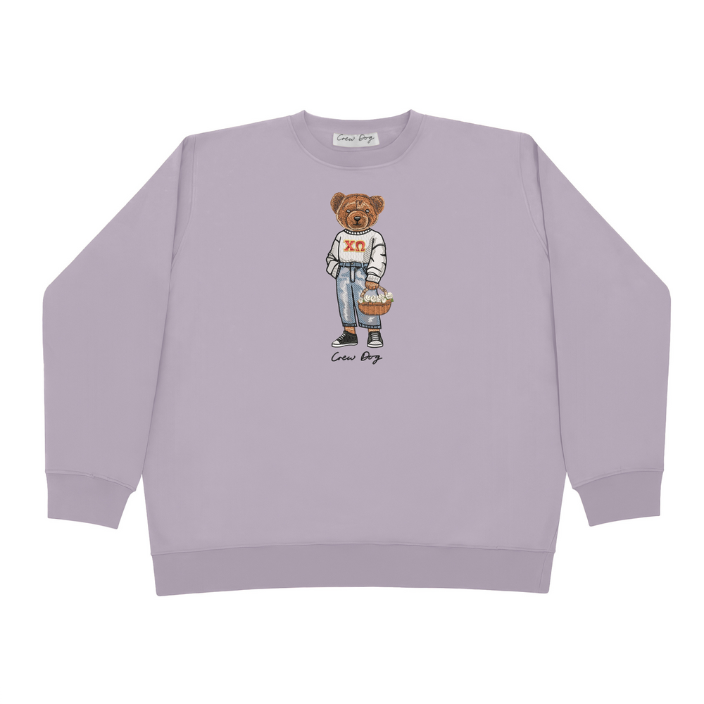 XΩ Flowers Crewneck