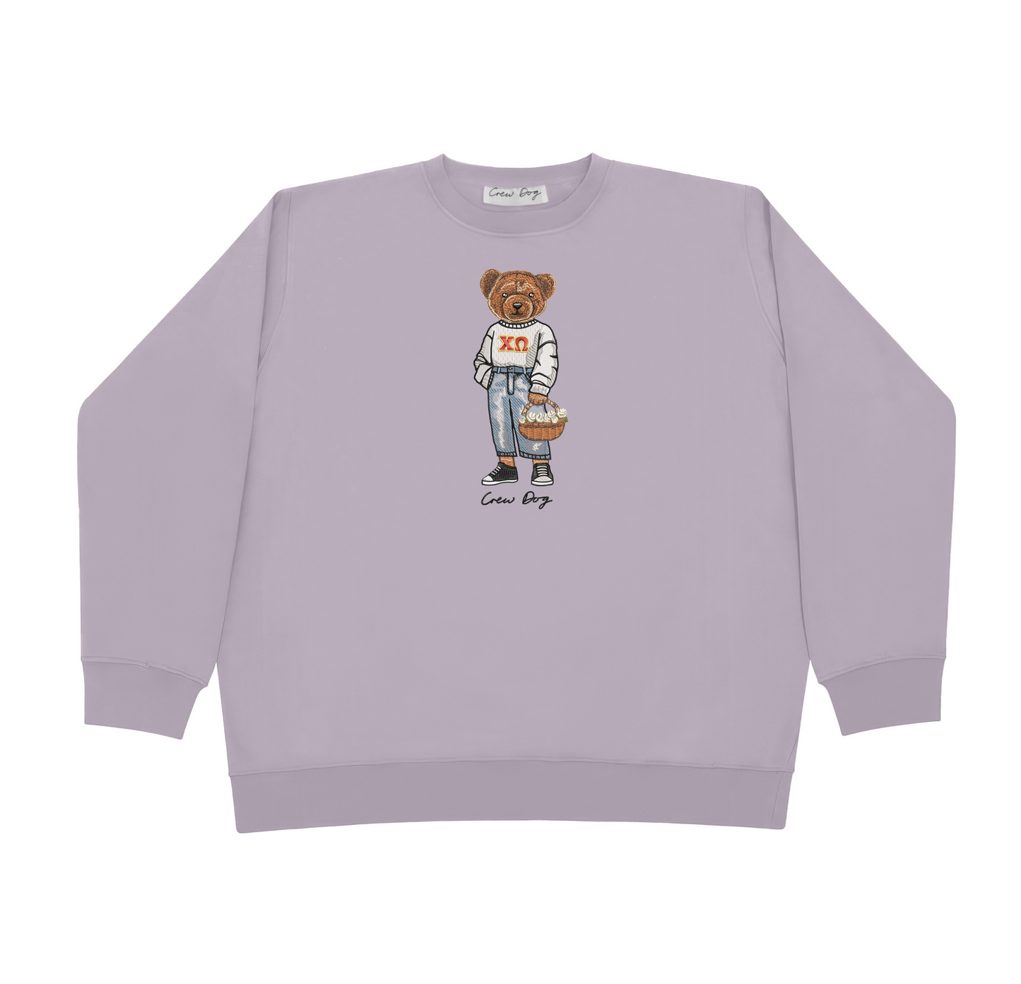 XΩ Flowers Crewneck