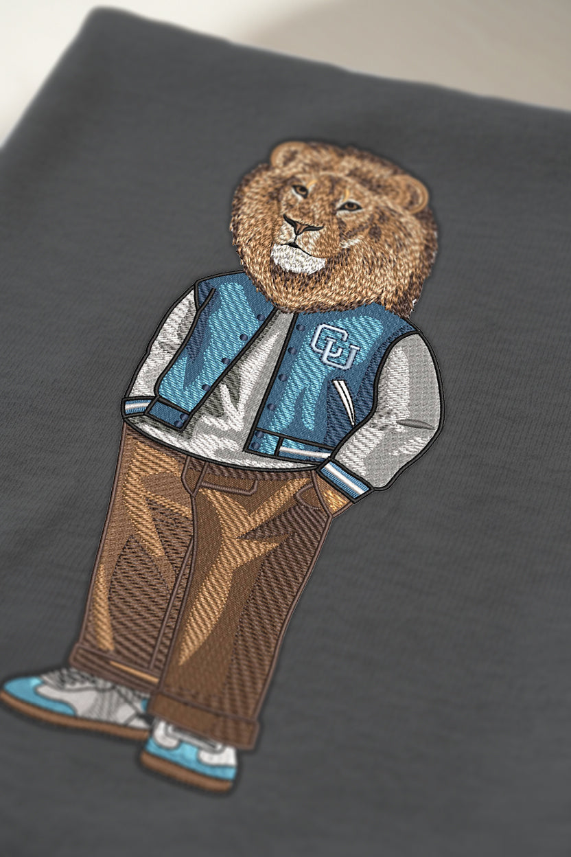 Columbia Varsity Jacket Embroidered Tee