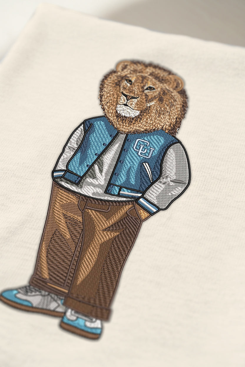 Columbia Varsity Jacket Embroidered Crewneck