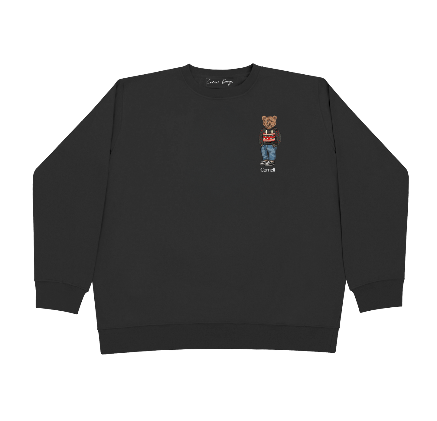 Cornell Christmas Embroidered Crewneck