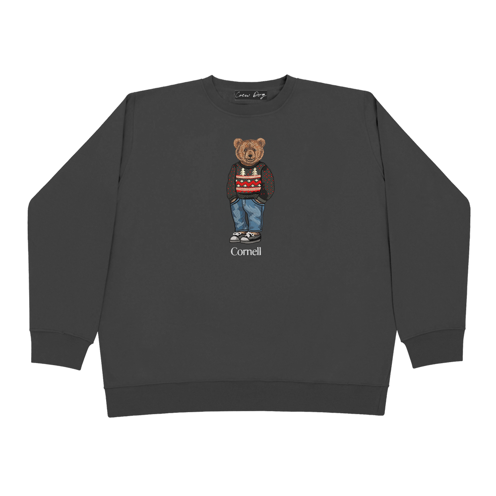 
                      
                        Cornell Christmas Embroidered Crewneck
                      
                    