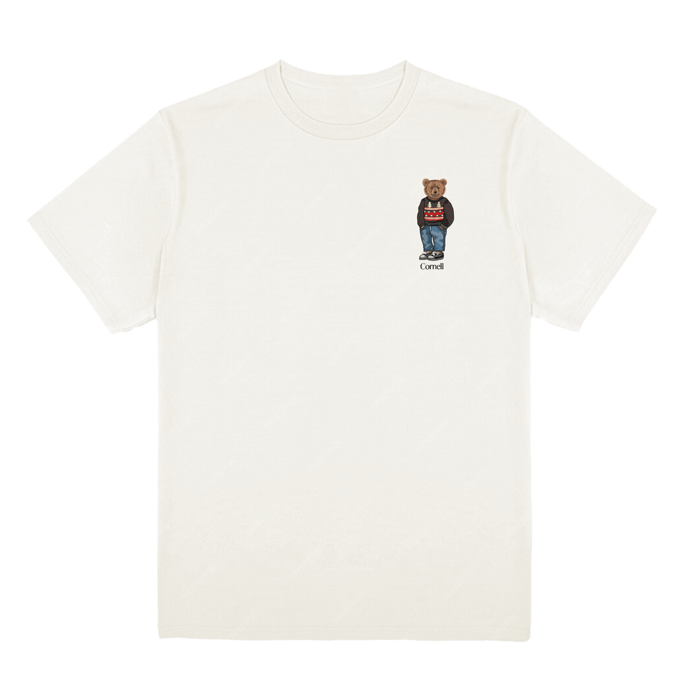 Cornell Christmas Embroidered Tee