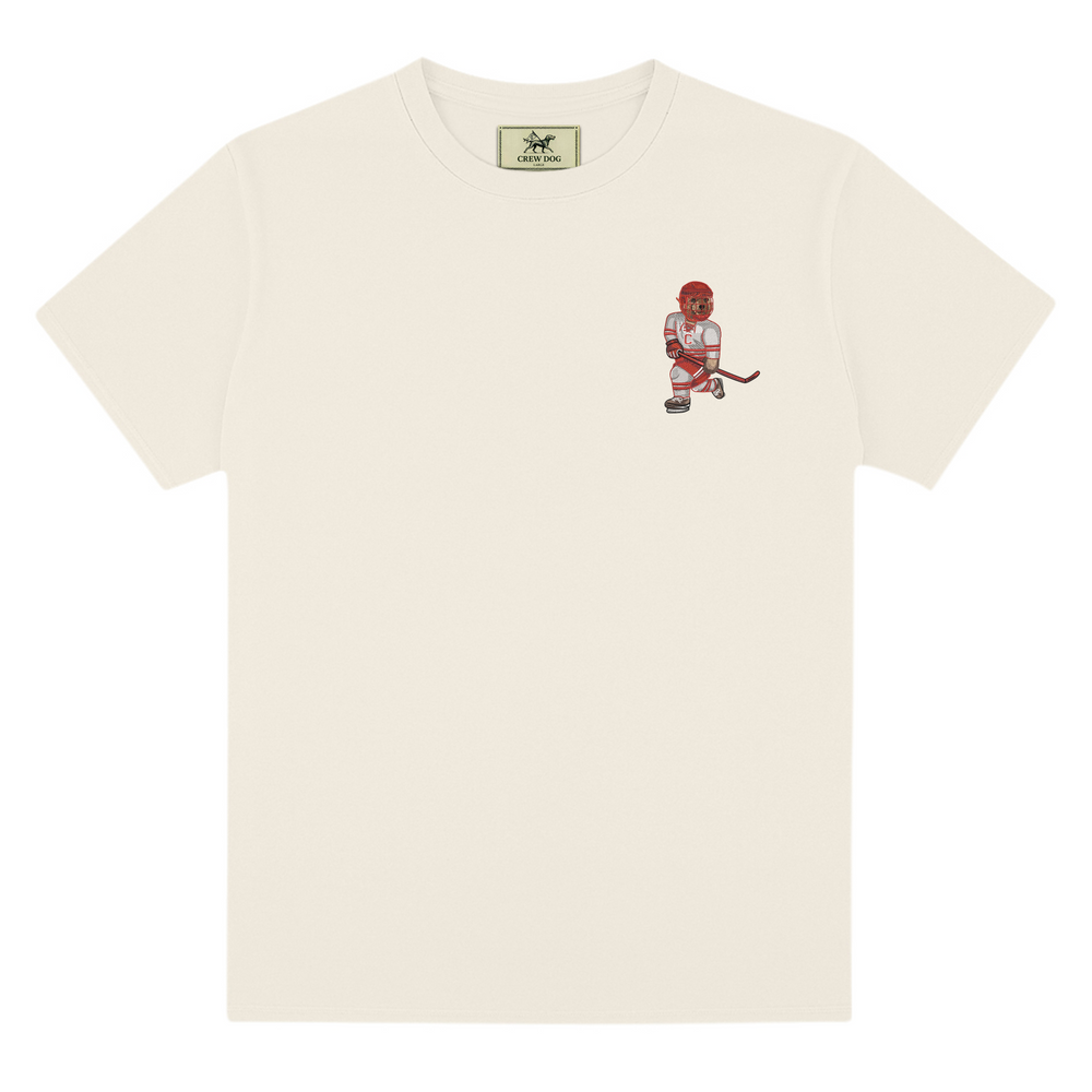 
                      
                        Cornell University Hockey Embroidered Tee
                      
                    