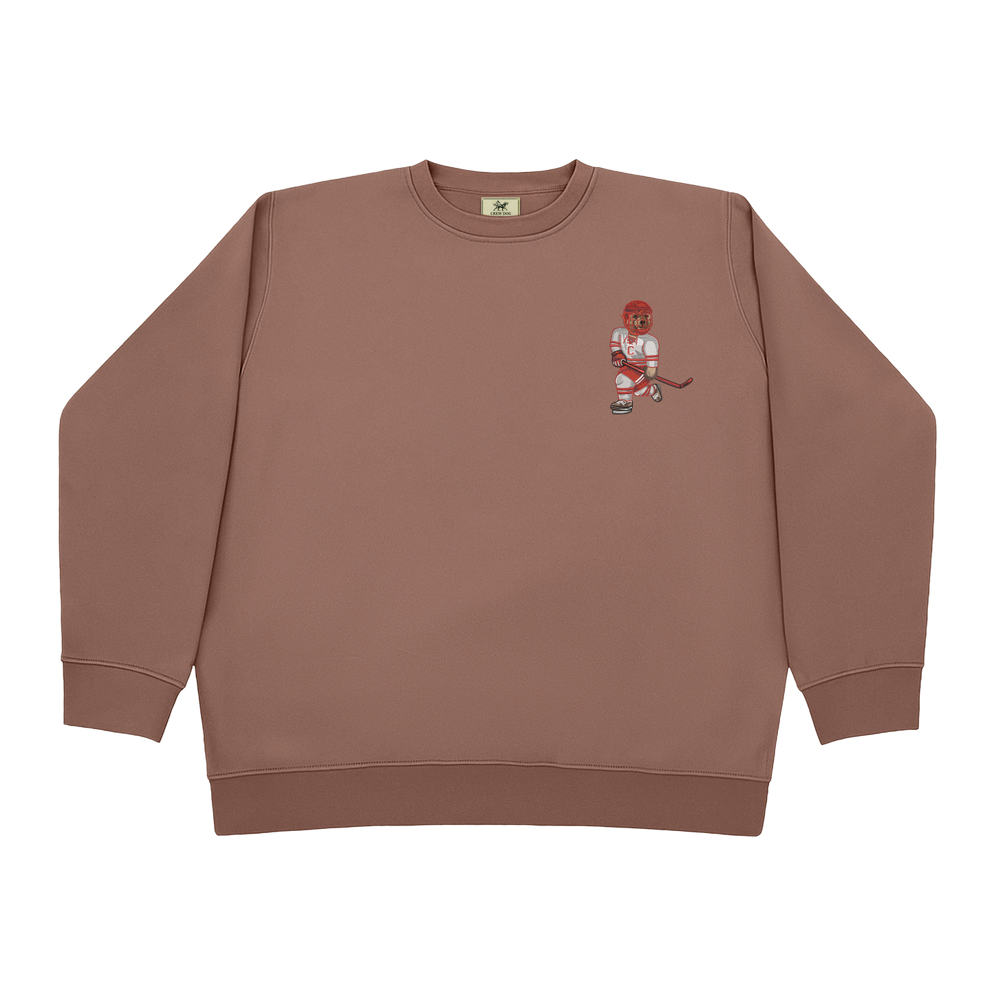 Cornell University Hockey Embroidered Crewneck