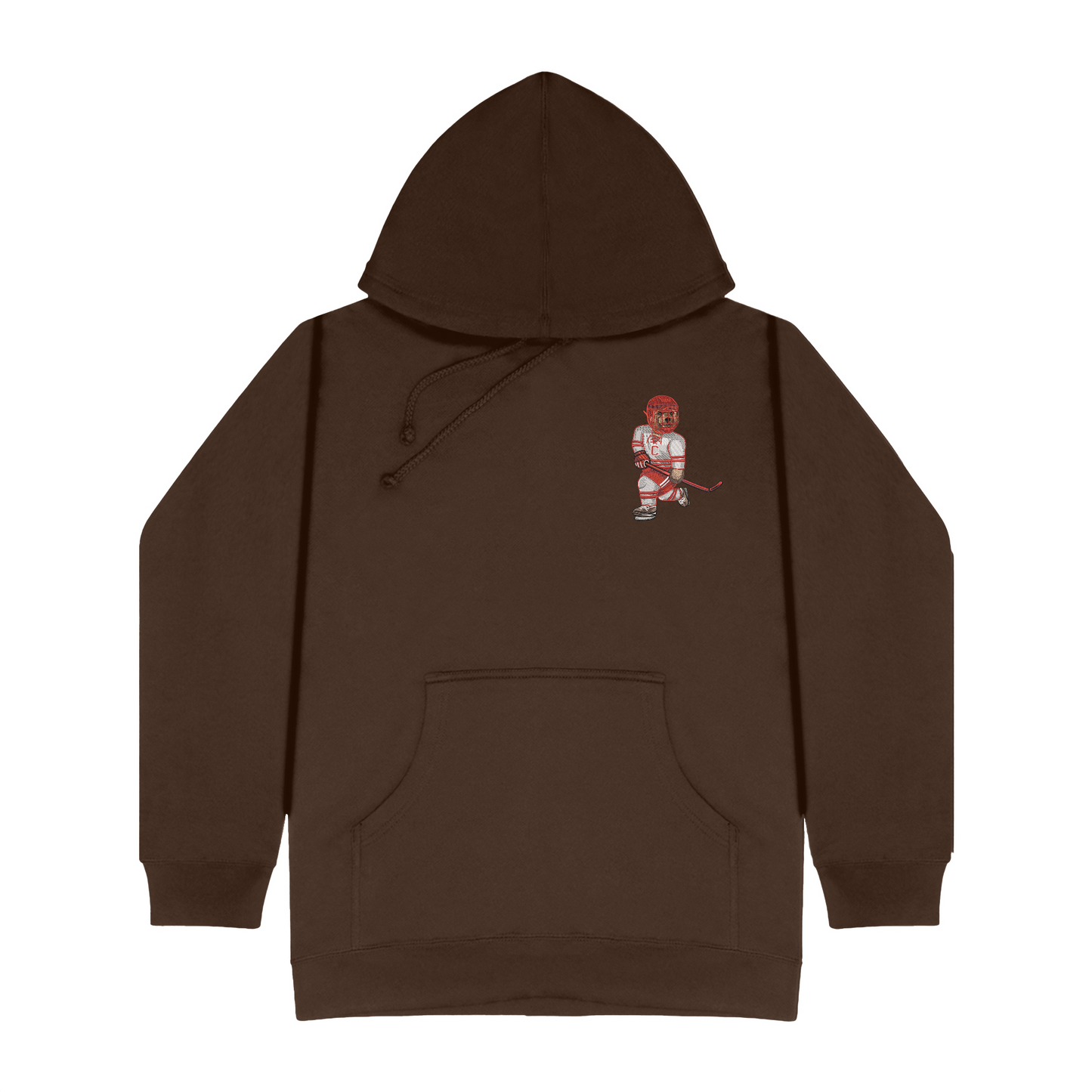 Cornell University Hockey Embroidered Hoodie