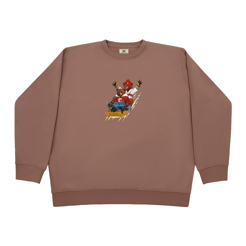
                      
                        Cornell Sledding Screen-printed Crewneck
                      
                    