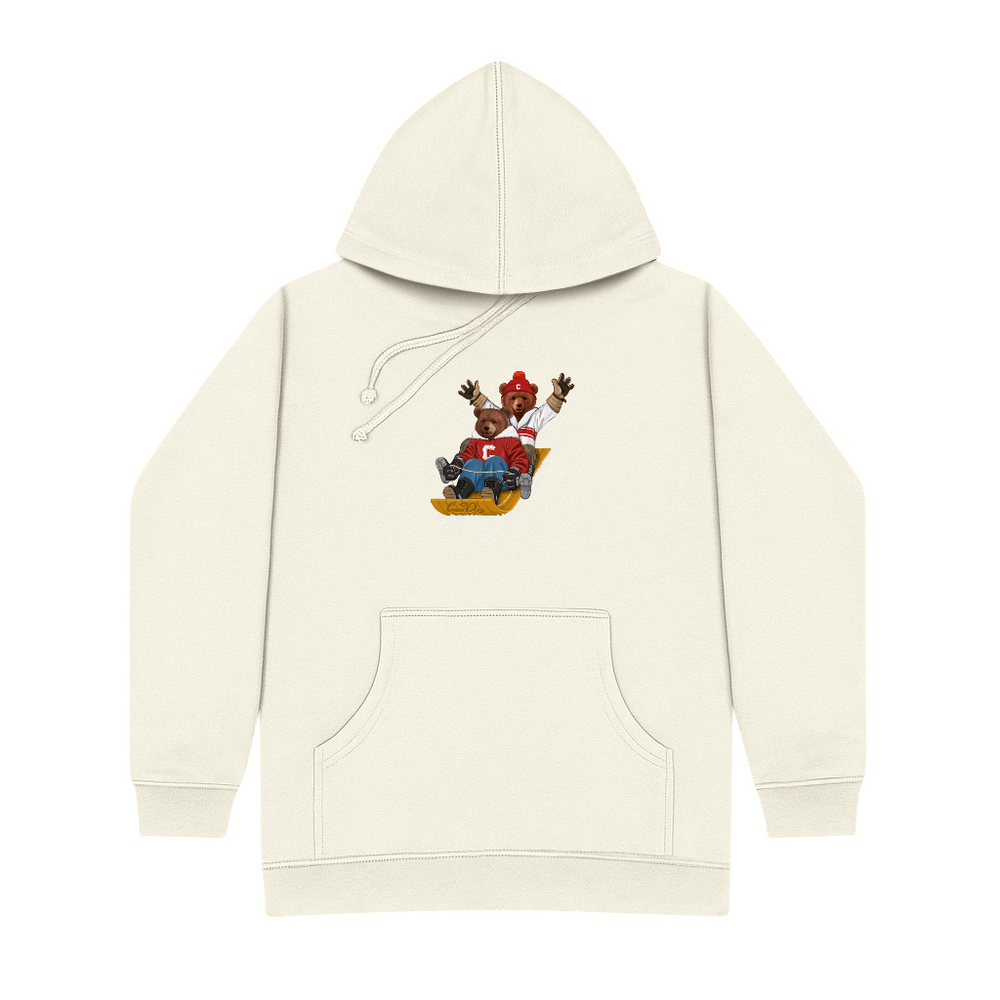 
                      
                        Cornell Sledding Screen-printed Hoodie
                      
                    