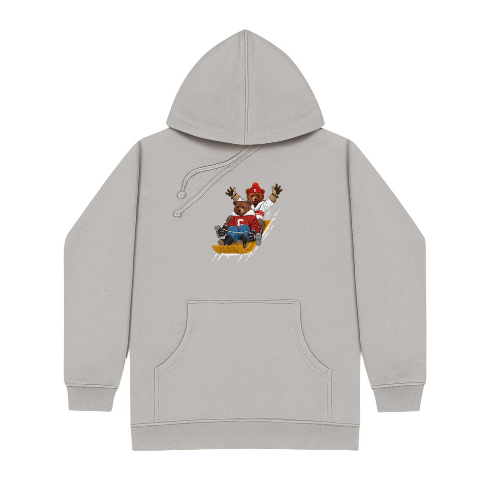 
                      
                        Cornell Sledding Screen-printed Hoodie
                      
                    