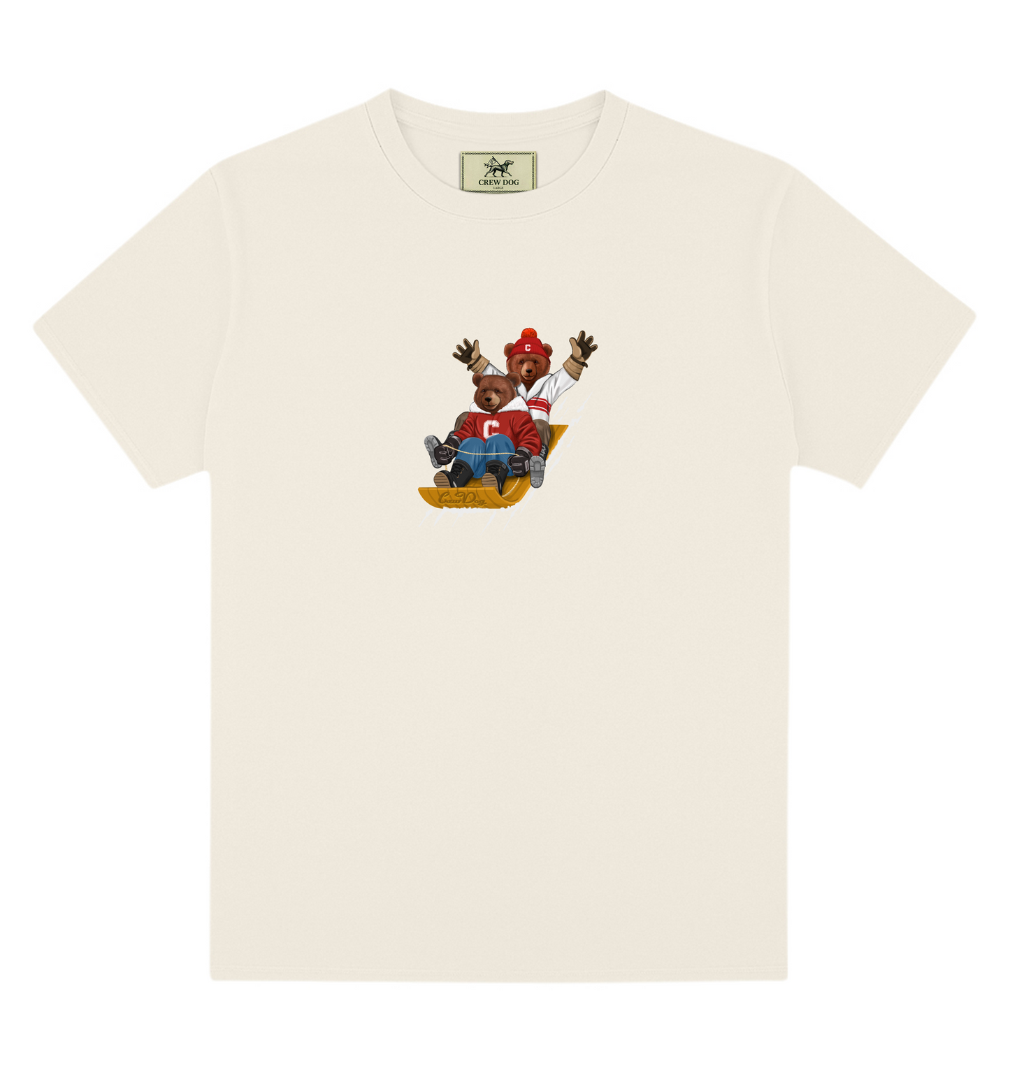 Cornell Sledding Screen-printed Tee