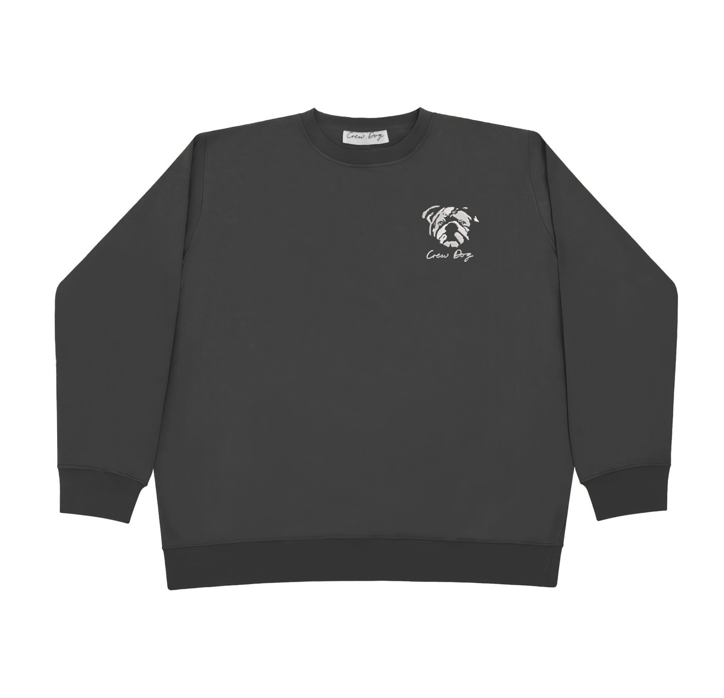 Crew Dog Classic Embroidered Crewneck