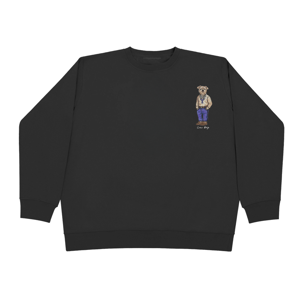 
                      
                        Embroidered Yale Crewneck
                      
                    