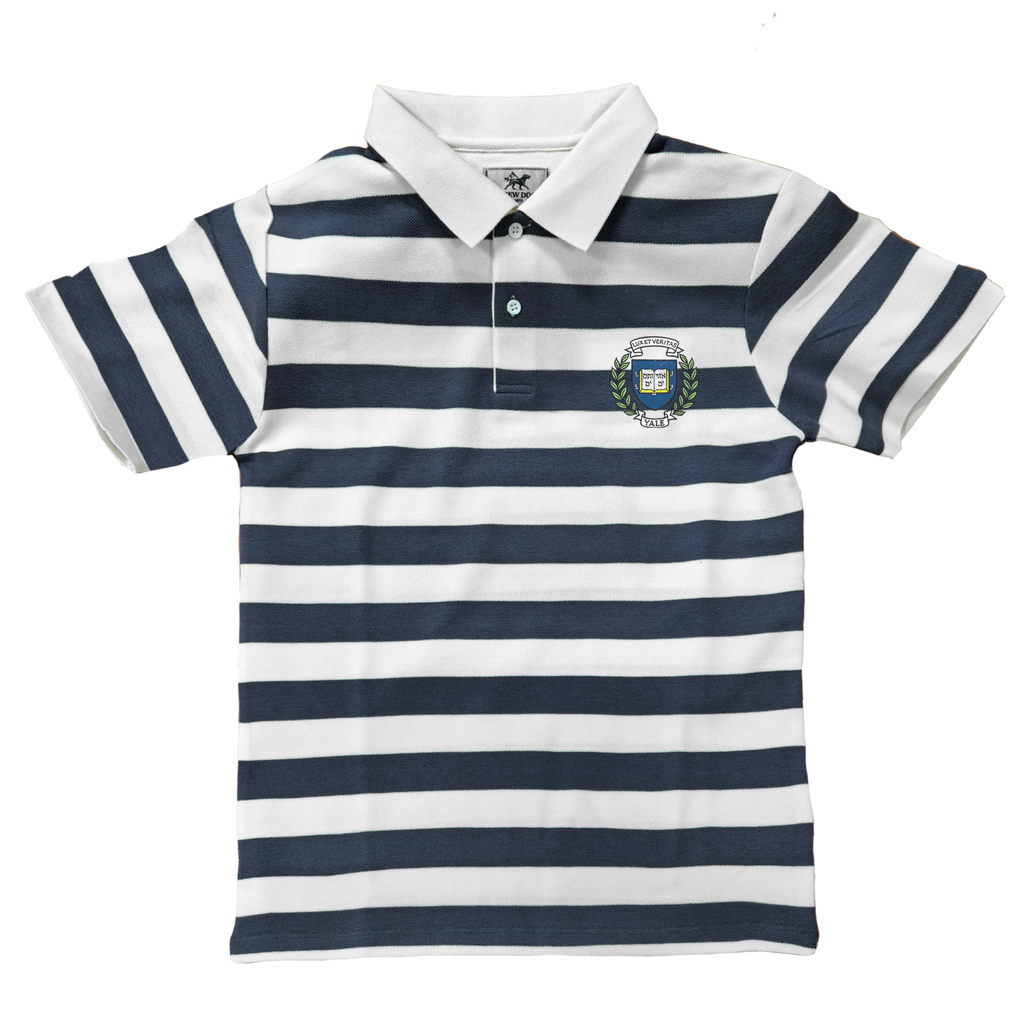 Yale Ivy Stripe Rugby Polo