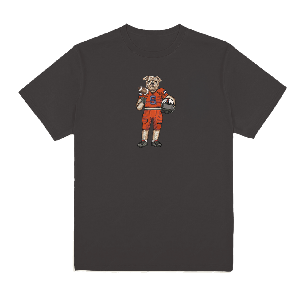 Syracuse University Football Embroidered Tee