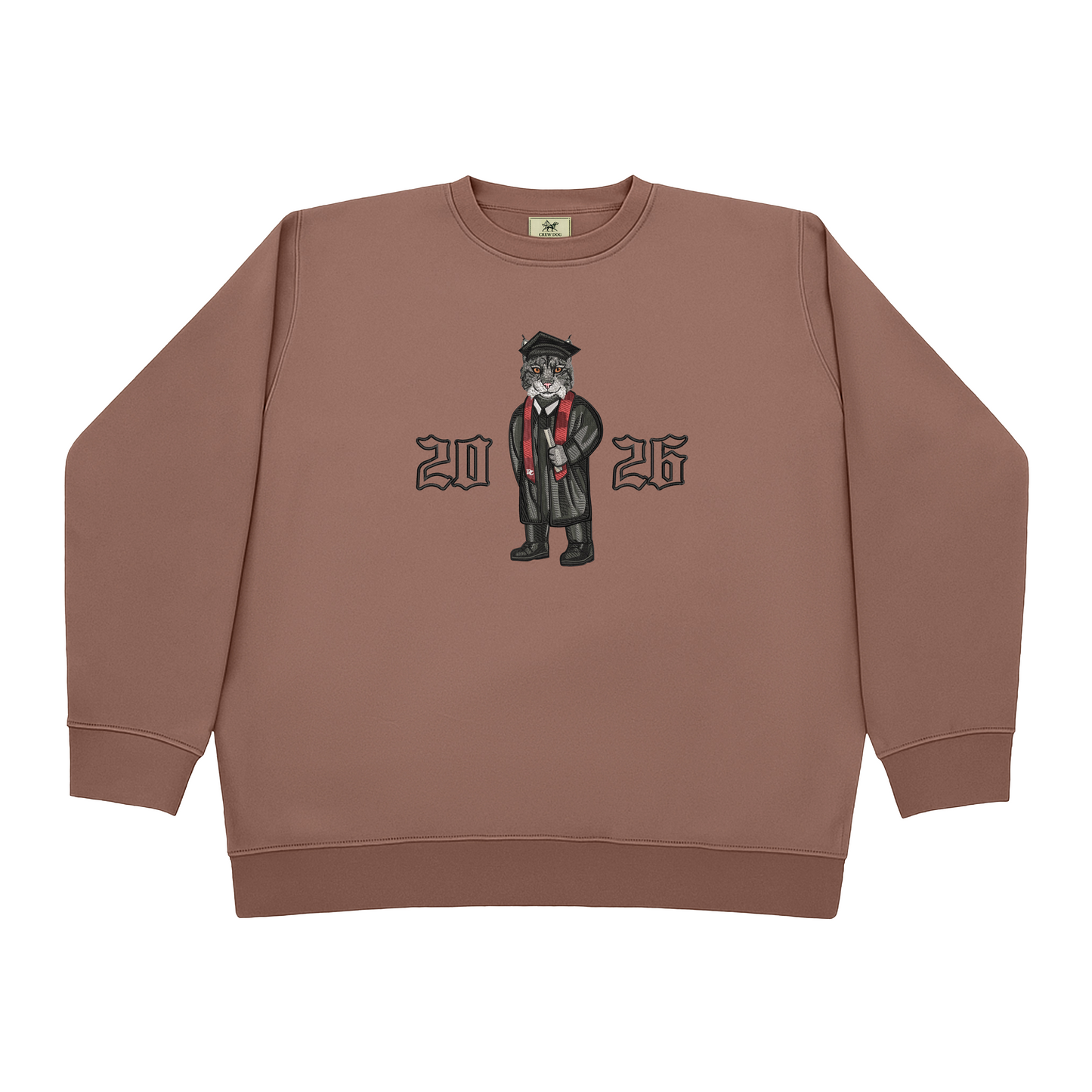 Davidson College Graduation 2026 Embroidered Crewneck