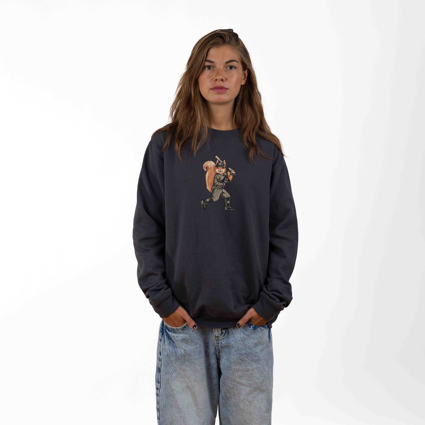 Vanderbilt Baseball Embroidered Crewneck