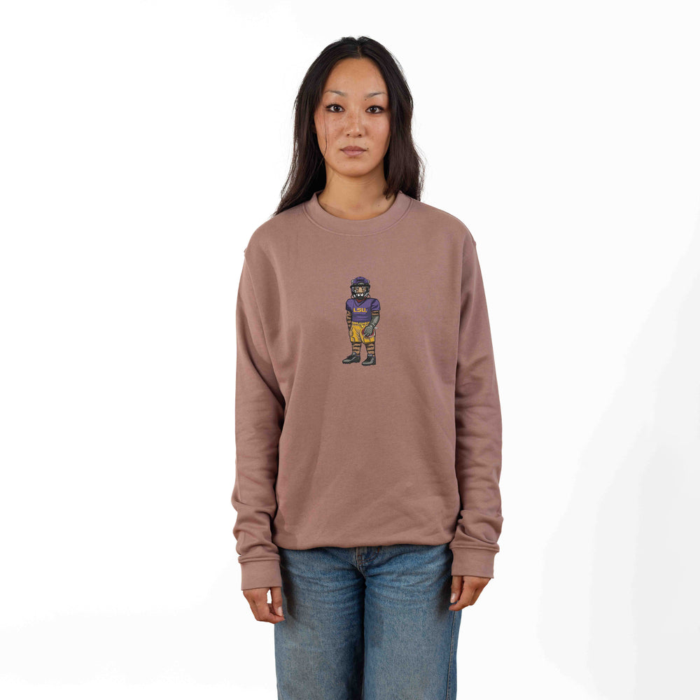 LSU Football Crewneck