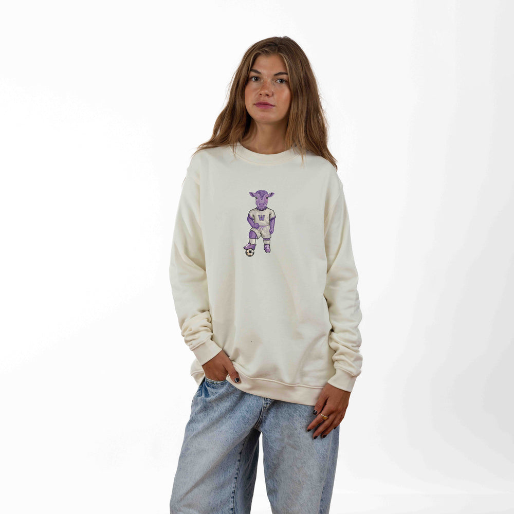 Williams Women's Soccer Embroidered Crewneck