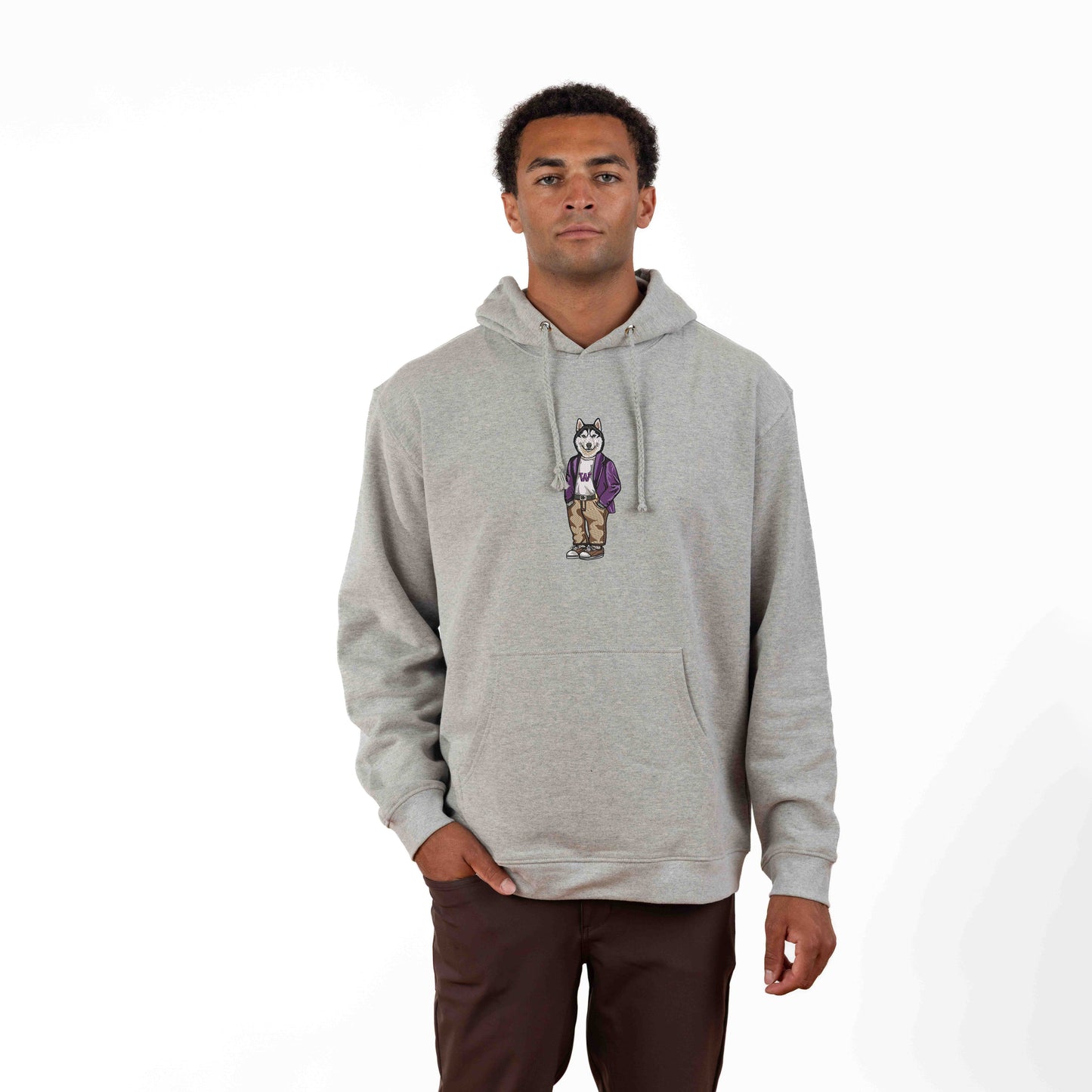 University of Washington Coat Embroidered Hoodie