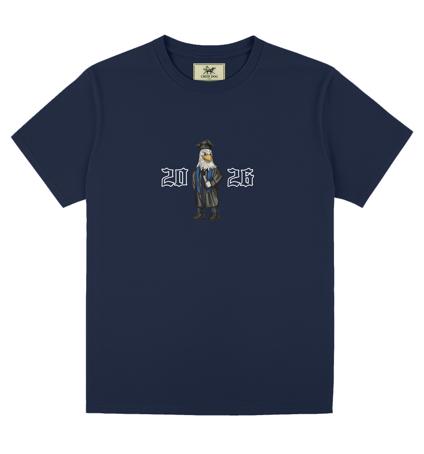 Emory Graduation 2026 Embroidered Tee