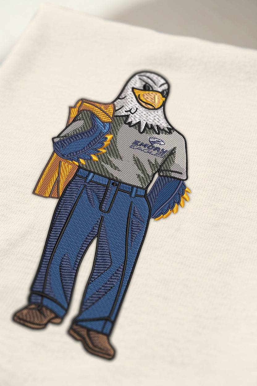 Emory Original Embroidered Tee