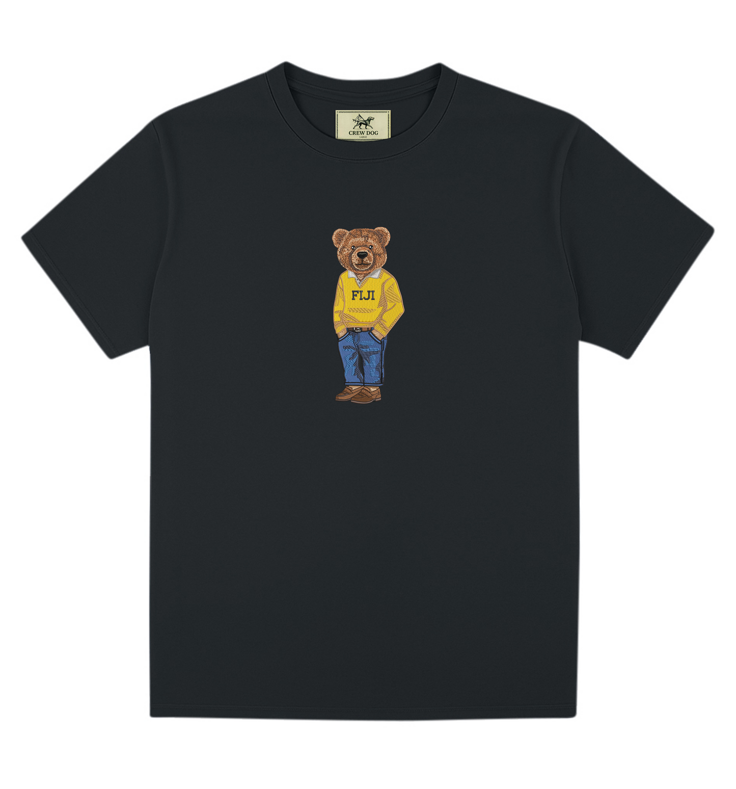Phi Gamma Delta Bear Original Embroidered Tee