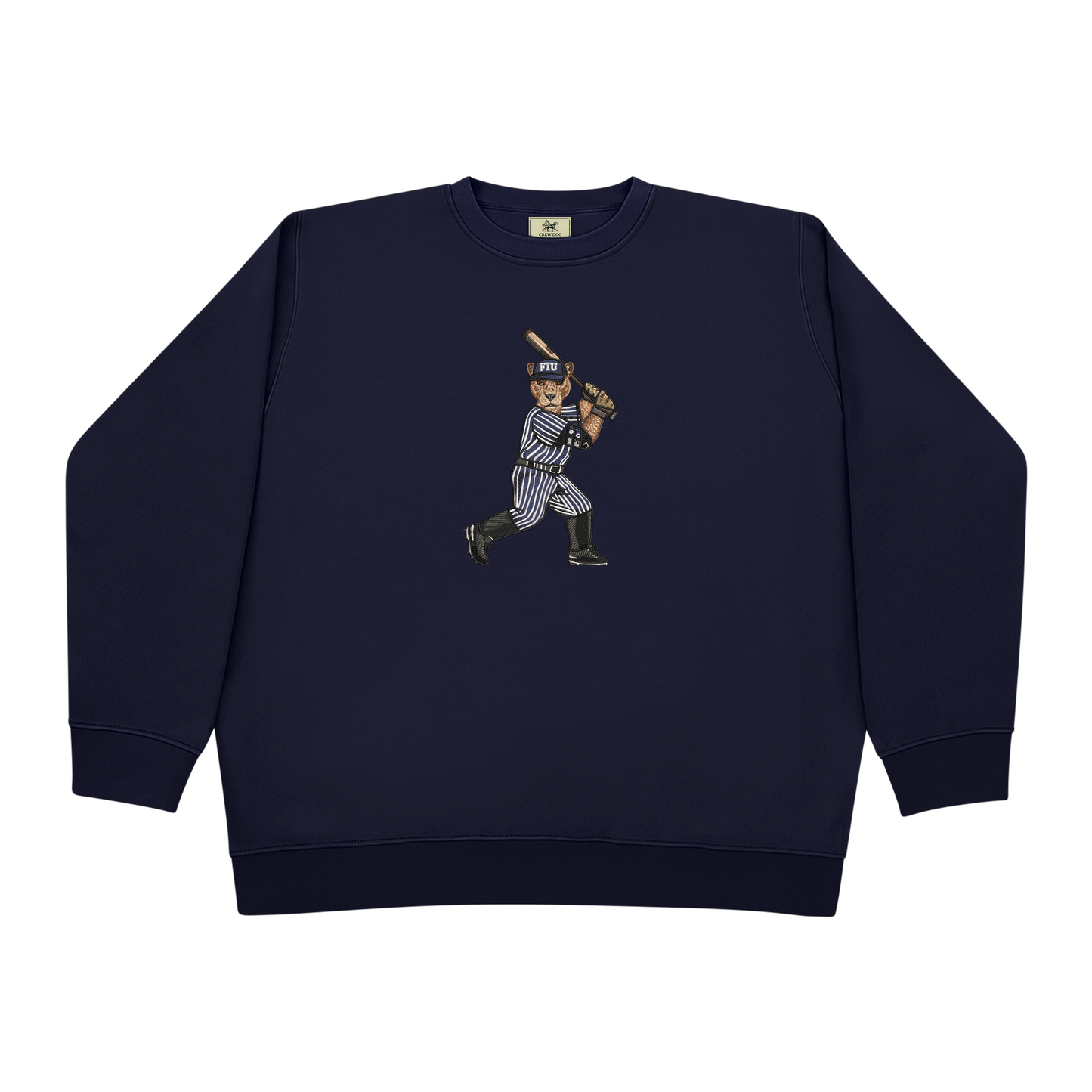 FIU Baseball Embroidered Crewneck