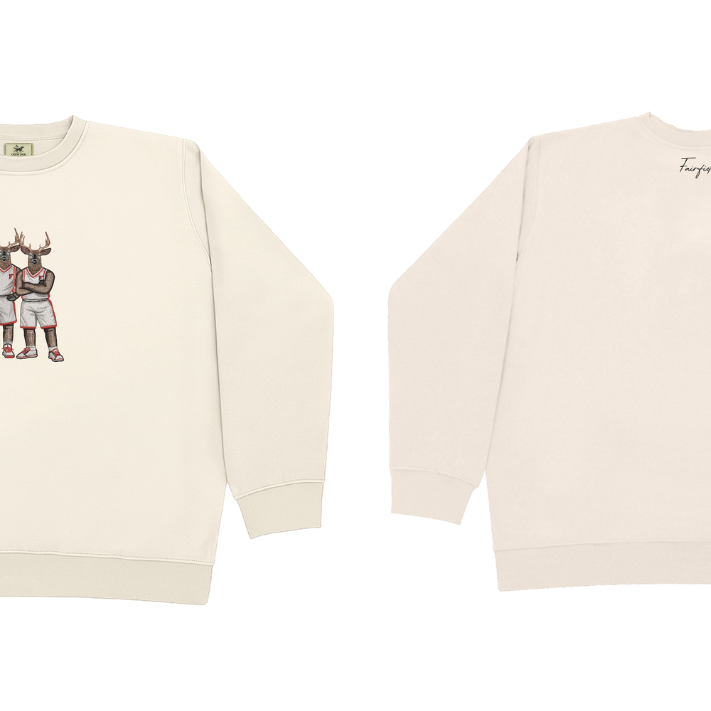 Fairfield Basketball Embroidered Crewneck