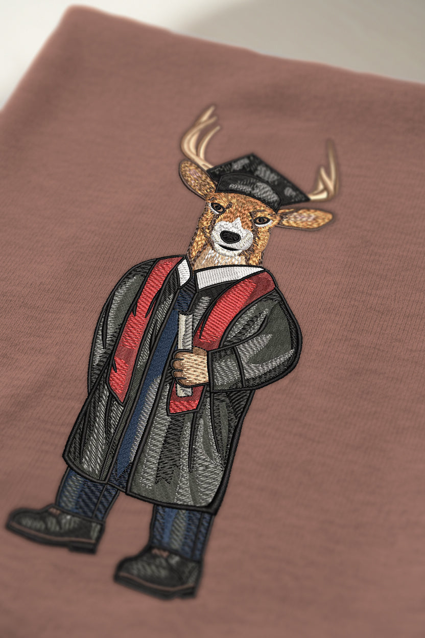 Fairfield Graduation Embroidered Crewneck
