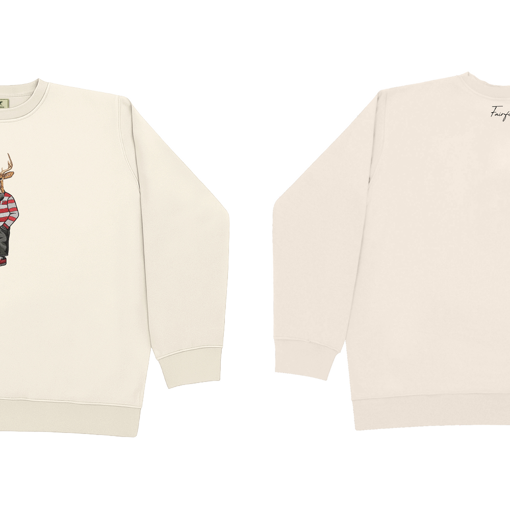 Fairfield Headphones Embroidered Crewneck
