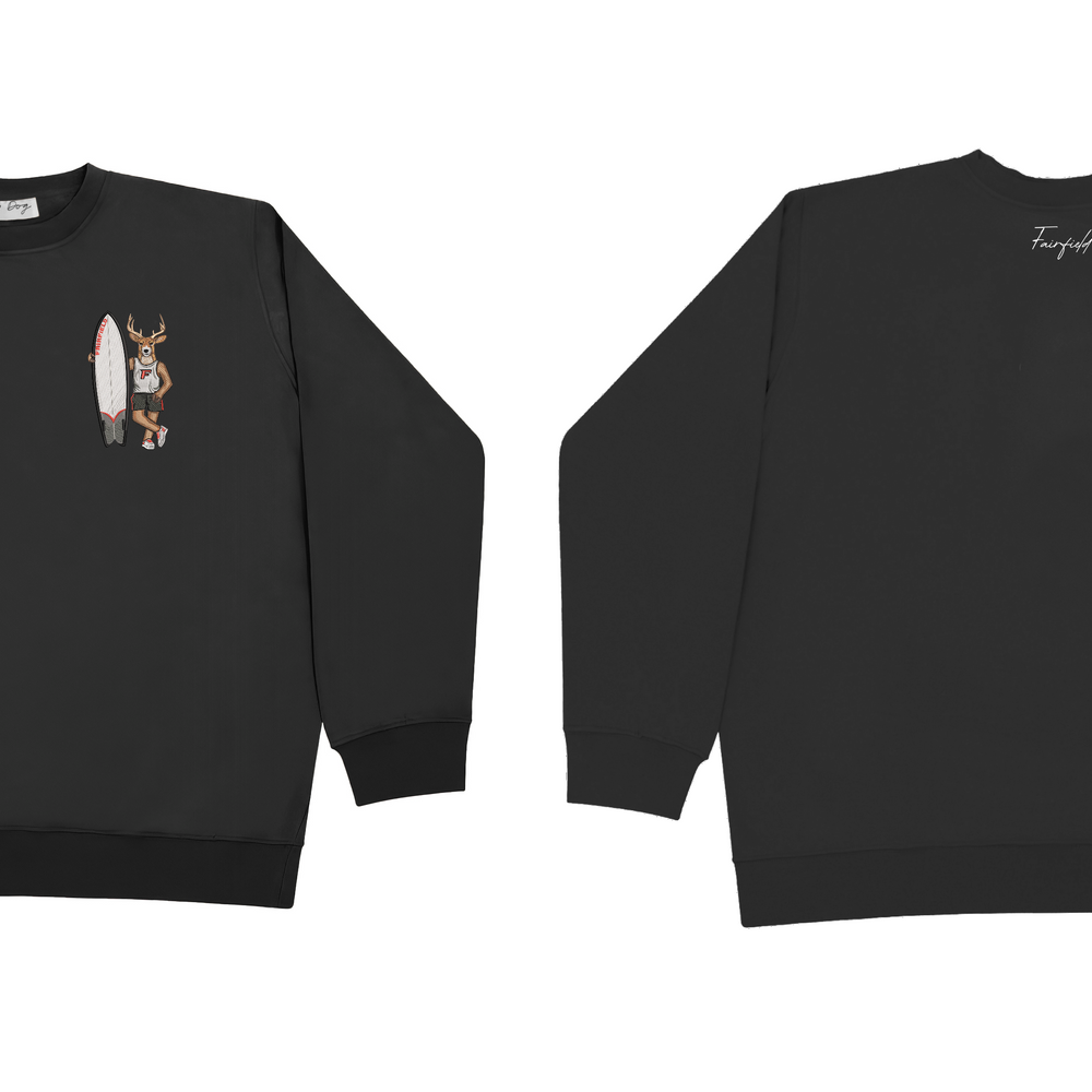 
                      
                        Fairfield Surfboard Embroidered Crewneck
                      
                    