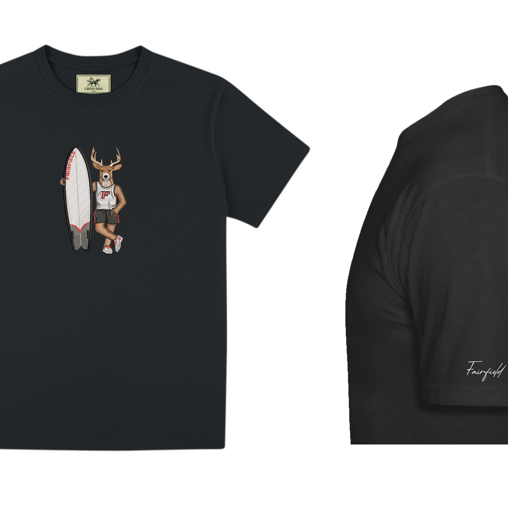 Fairfield Surfboard Embroidered Tee