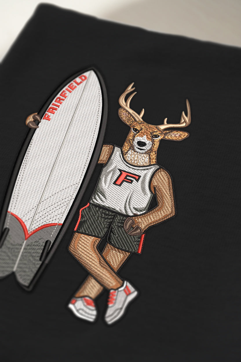 Fairfield Surfboard Embroidered Tee