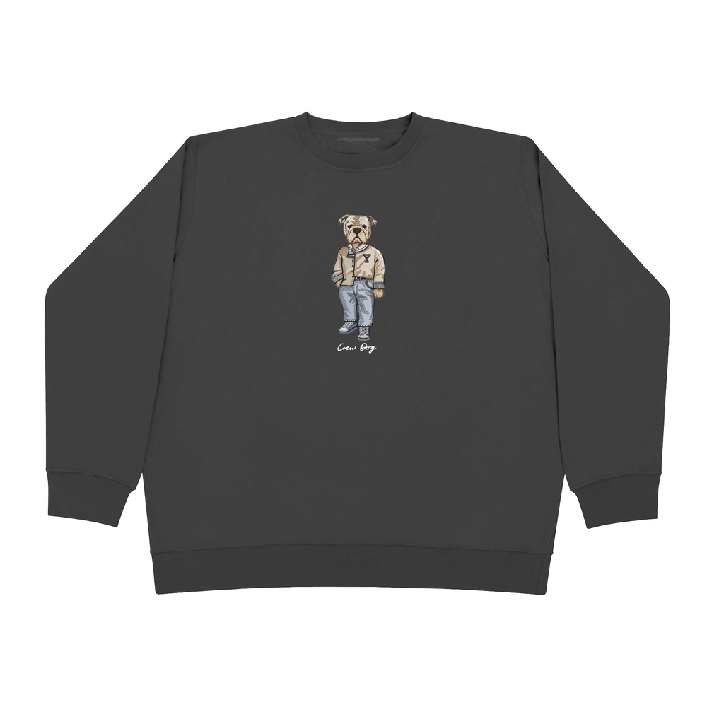 
                      
                        Embroidered Yale Crewneck
                      
                    