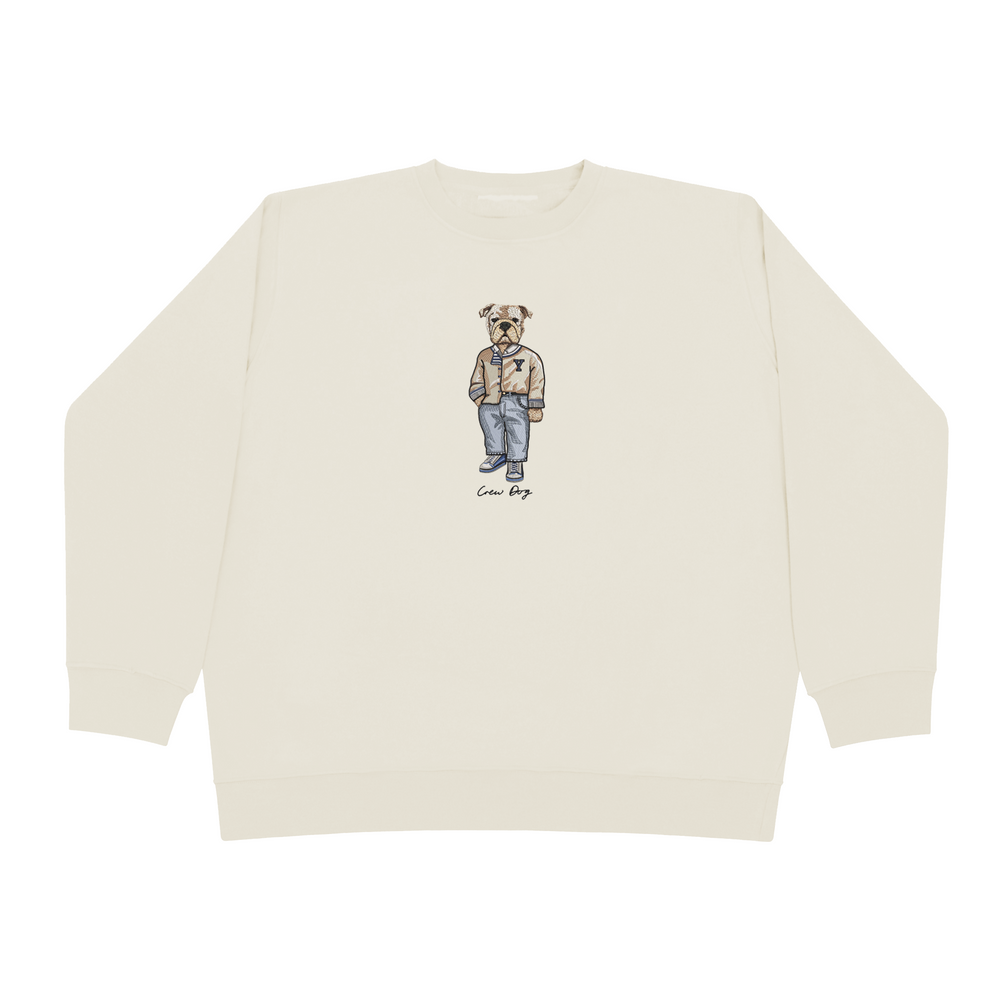 Embroidered Yale Crewneck