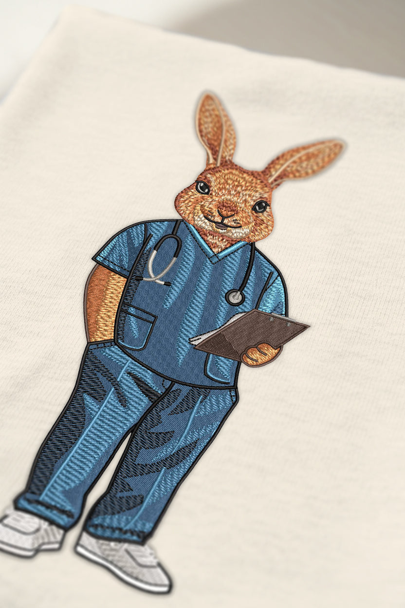 First Responders Nurse Embroidered Tee