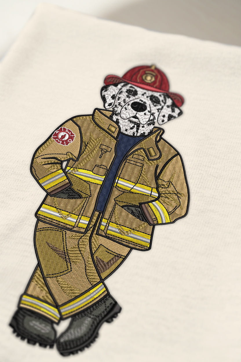 First Responders Firefighters Embroidered Tee