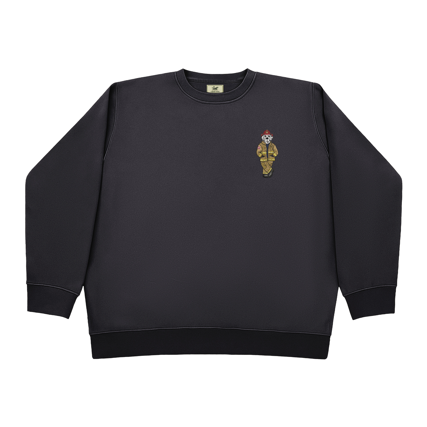 First Responders Firefighter Embroidered Crewneck